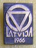 ������ ��������� LATVIJA 1966. �� ������� ��������� ���������� �.�., �.������